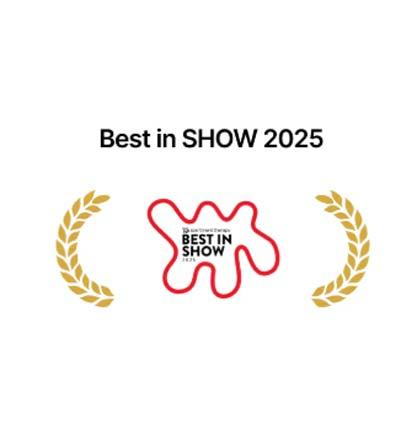Best in SHOW 2025 Award - Anthbot Roboter-Rasenmäher als beste Innovation der Messe ausgezeichne