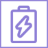 Icon für Akku: ausdauernde Leistung mit 9,2‑Ah‑Akkukapazität.