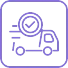 Ein Icon symbolisiert schnellen Versand, der für eine effiziente und zuverlässige Lieferung steht. Ein Icon symbolisiert schnellen Versand, der für eine effiziente und zuverlässige Lieferung steht.