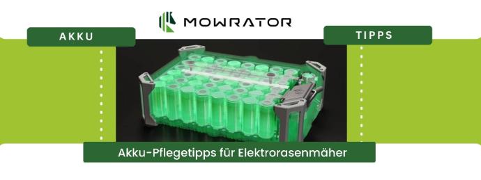 Auf diesem Bild ist der Mowrator-Akku zu sehen. Auf diesem Bild ist der Mowrator-Akku zu sehen.