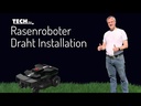 Rasenroboter - Einfache Drahtinstallation: demonstriert am BX4 4WD