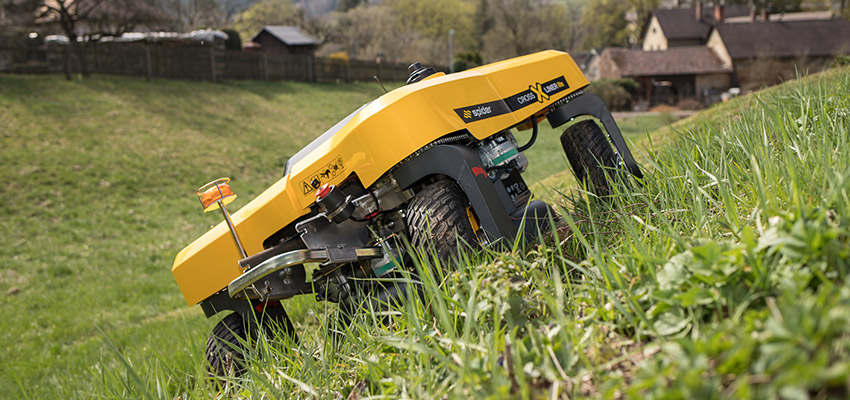 Spider CROSS LINER LITE Großflächenmäher ohne Seilwinde mit Schleuderwendung