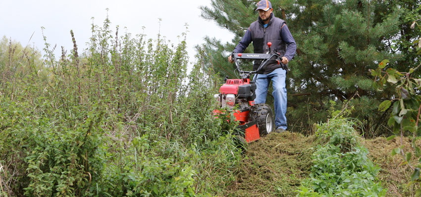Vari Einzweckmulcher Hochgrasmäher HURRICANE F-700 HYDRO mit Honda GXV390 Motor