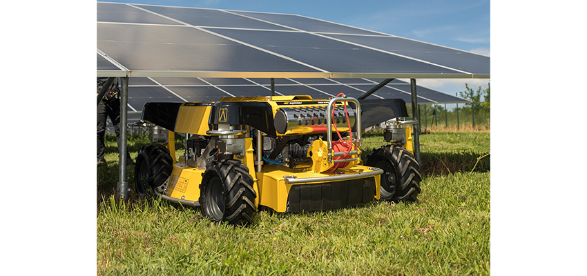 Spider 2SGS SUPERLOW EFI Großflächenmäher und Böschungsmäher mit Seilwinde und mit Schleuderwendung