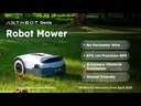 Anthbot Genie 1000 Drahtloser Mähroboter mit RTK und 4 Kamera 3D Vision 4G Connect bis 2000 qm