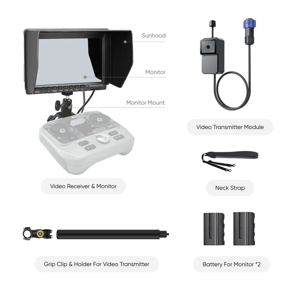 MOWFUN FPV Kamera (2 Akkus)