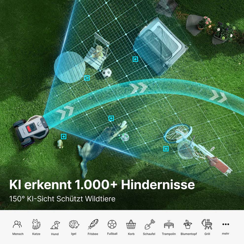 Anthbot M5 LiDAR 360° Smart-Mähroboter