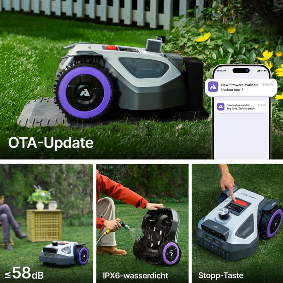 Anthbot M5 LiDAR 360° Smart-Mähroboter