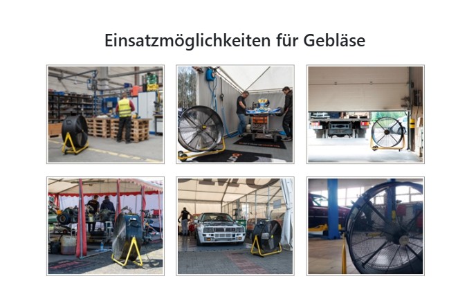 Lüfter DF 30 P / 10.200 m³/h / 280/315 W Vorführgerät