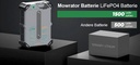 Mowrator S1 4WD Pro (18Ah) Verformbare Reifen-Version, 119% Steigung