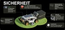 Mowrator S1 4WD Pro (18Ah) Verformbare Reifen-Version, 119% Steigung