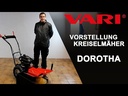 Vari Gestrüppmäher Trommelmäher Dorotha BDR-620DZ mit Vari XP-200A Motor