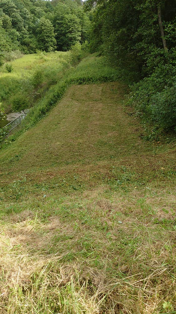Spider 2SGS EFI Großflächenmäher und Böschungsmäher mit Seilwinde und Schleuderwendung