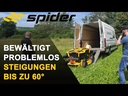 Ferngesteuerter Rasenmäher - SPIDER 2SGS mit Kawasaki EFI-Motor