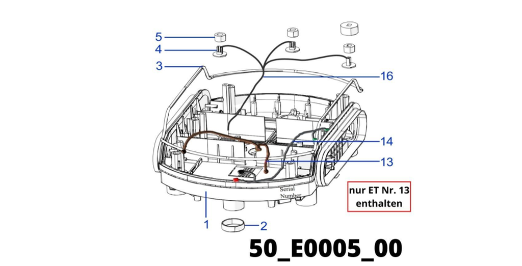 TECH L6 und S6 Kabel Ladebuchse zum Mainboard