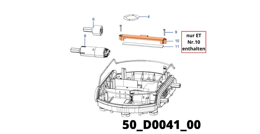 TECH L6 und S6 Batterie Halter