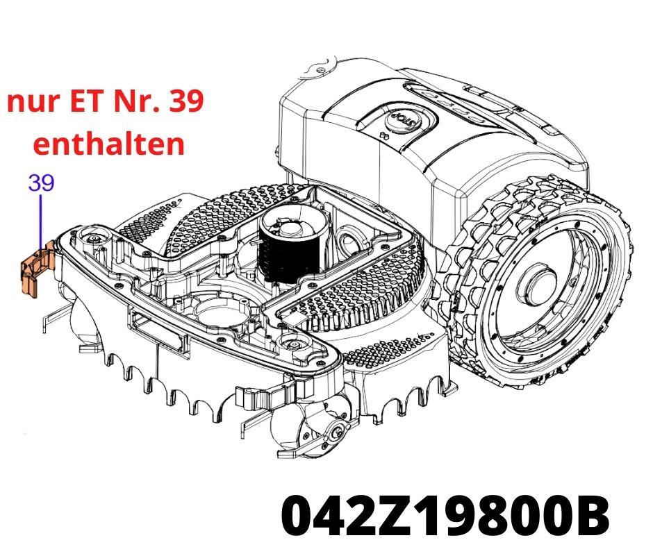 Front Bumper Gummi Gelenk links