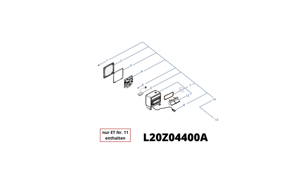 Ladekontakte Dichtung für Transmitter Box