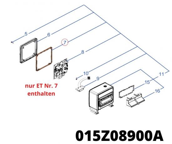 TECH Next X2 Transmitter Box Dichtung für Deckel