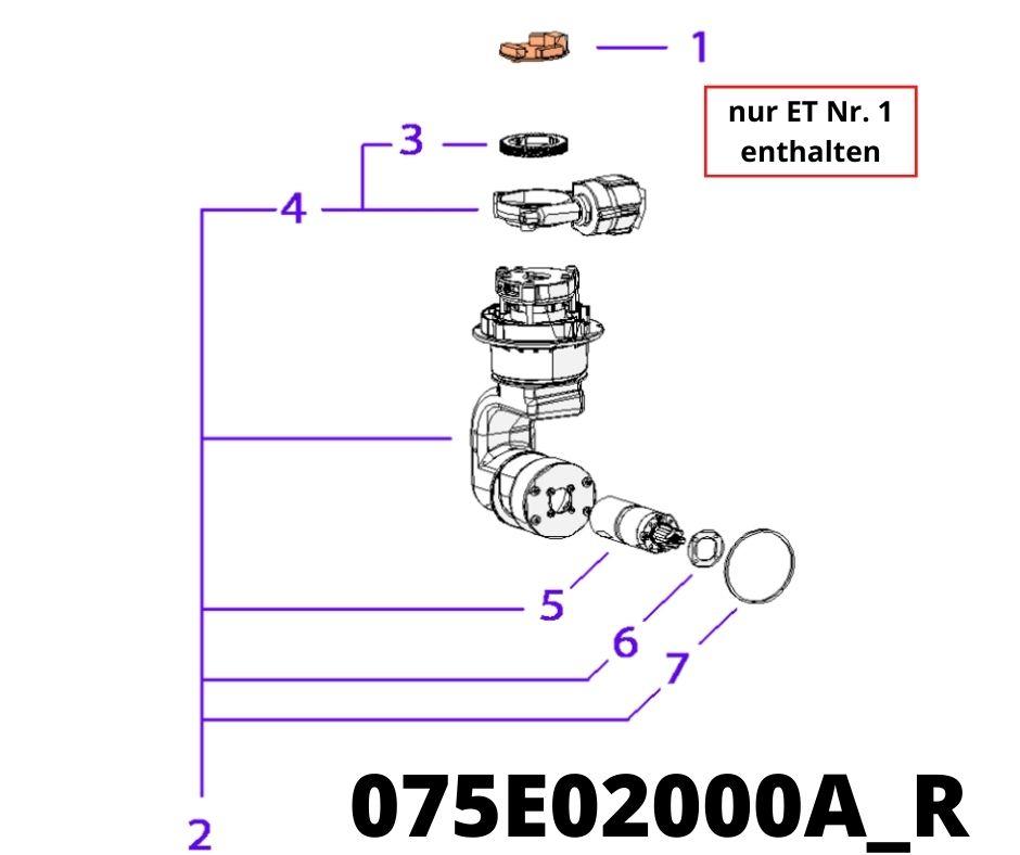 TECH NEXT Q / 4WD Antriebsmotor Treiberplatine