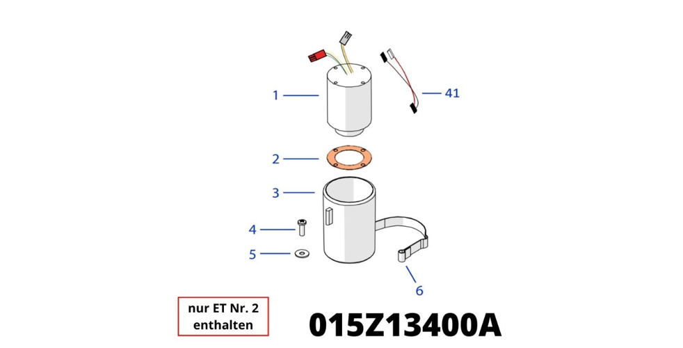 TECH NEXT X 2.5 Mähmotor Dichtung