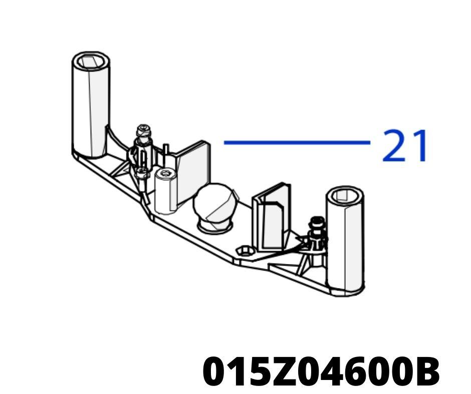 TECH NEXT X 2.5 Stoßsensor Baugruppe Halterung