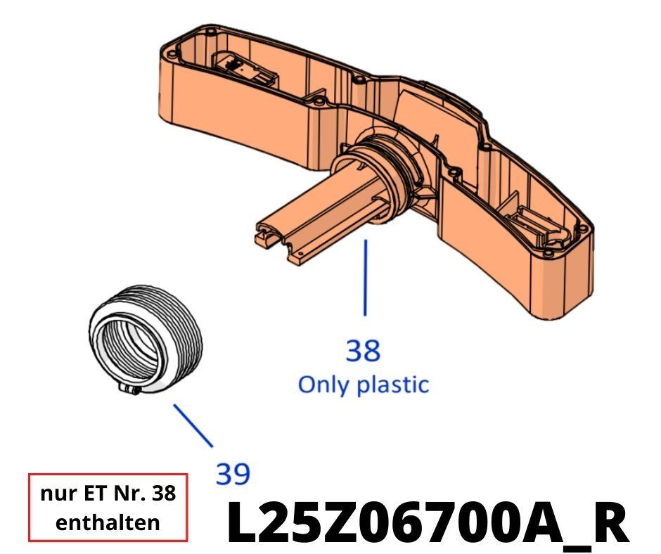 TECH NEXT X 2.5 Stoßsensor Body leer