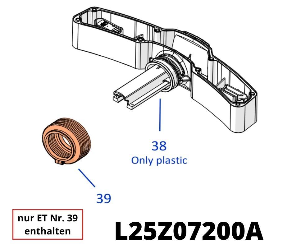 TECH NEXT X 2.5 Stoßsensor Manschette Kit mit Klammern