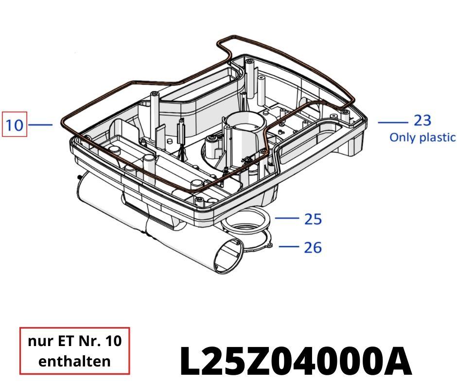 TECH NEXT X 2.5 Chassis Dichtung