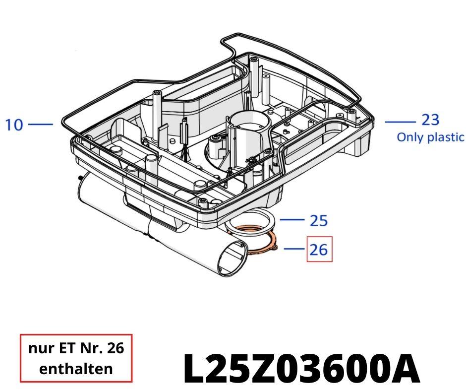 TECH NEXT X 2.5 Chassis Mähwerk Ring