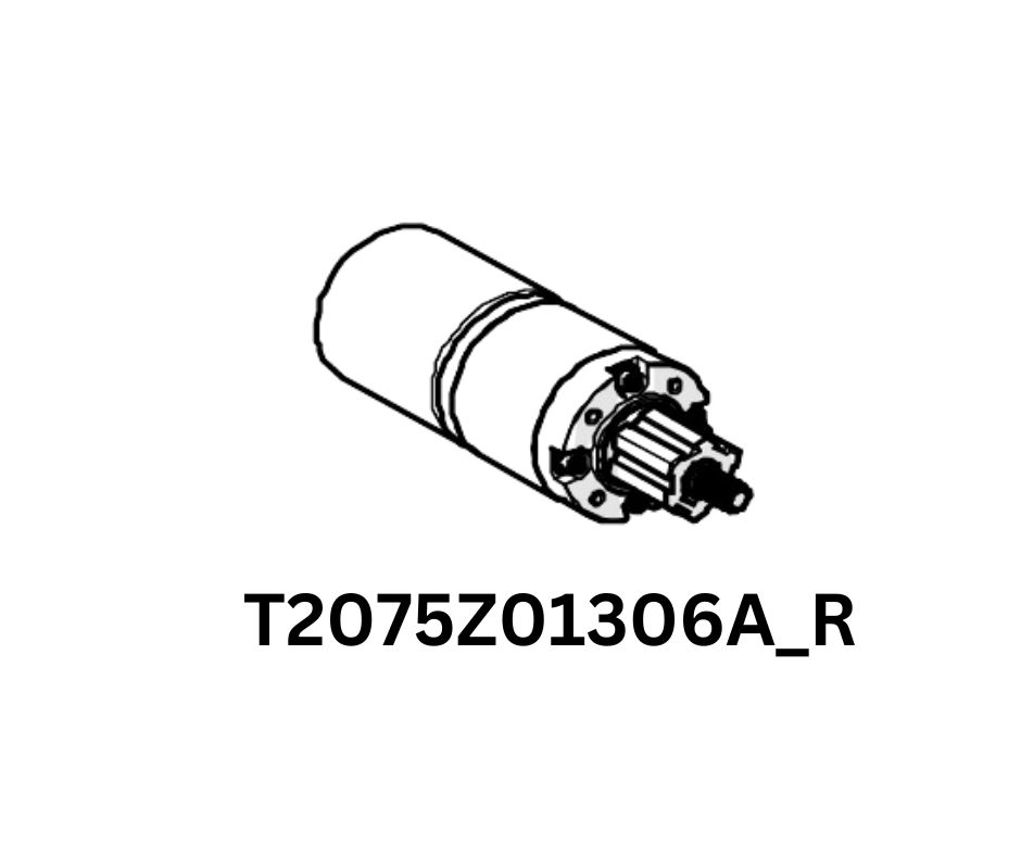 Antriebsmotor TECH 4WD und Q mit Sechskant - ersetzt durch 042Z95002ARM_R