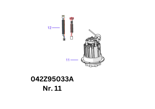 TECH Messermotor 4WD-Geräte LX4/LX6