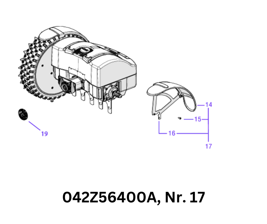 Radschutz Satz links TECH LX4 4WD, TECH LX6 4WD