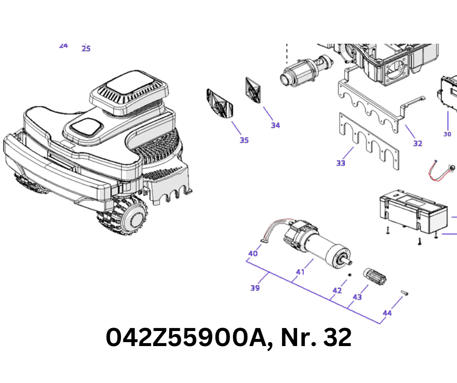 Metall Messerschutz TECH LX4 4WD, TECH LX6 4WD