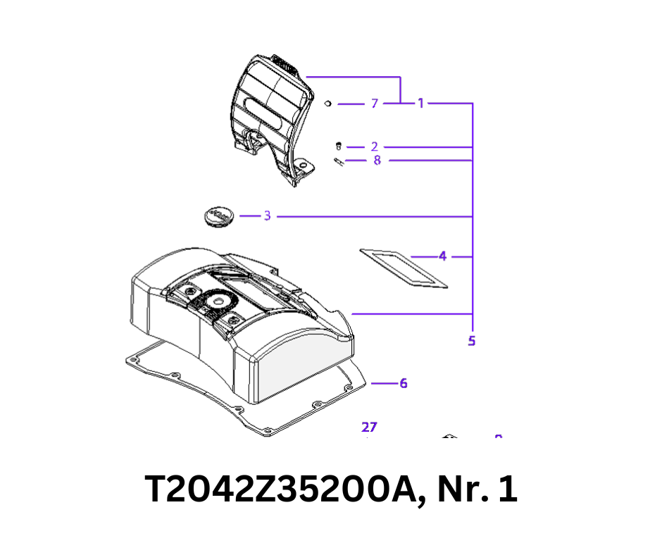 Tastaturabdeckung- Tastaturkappe für TECH LX6 4WD, LX4 4WD, LX4 RTK