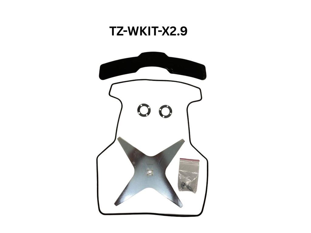 Wartungskit TECHline DX2.9 und LX2.9 Dichtungen & Messer