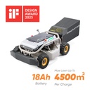 Mowrator S1 4WD Pro (18Ah) Breitreifen-Version