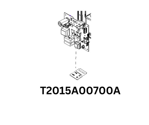 [T2015A00700A] TECH LED-Platine Transmitter - TECH Geräte mit Ladekopf