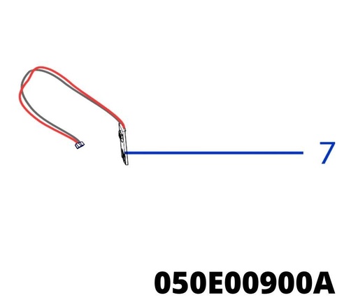 [T2050E00900A] Tech Serie L6, S6, und Wiper Blitz X2, X4 Hall Sensor für Stoßfänge