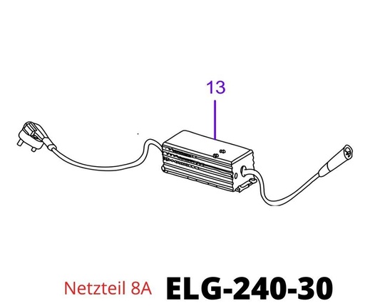 [T2ELG-240-30] Tech Line Netzteil 8A