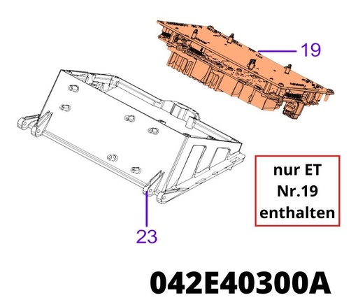 [T2042E40300A] Mainboard AM4000 für TECH Next Serie X4 und X6