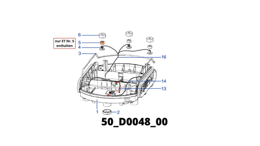 [T250_D0048_00] TECH L6 und S6 Gras Sensor fixierung Manschette innen