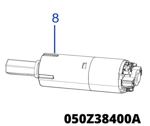 [T2050Z38400A] TECH L6 und S6 Antriebsmotor bürstenlos komplett mit Getriebe