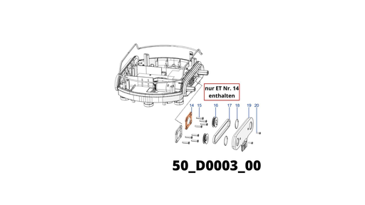 [T250_D0003_00] TECH L6 und S6 Antriebsmotor Fixierung Platte