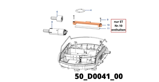 [T250_D0041_00] TECH L6 und S6 Batterie Halter