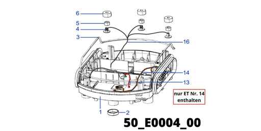 [T2050CB03.01] TECH L6 und S6 Kabel Akku zum Mainboard