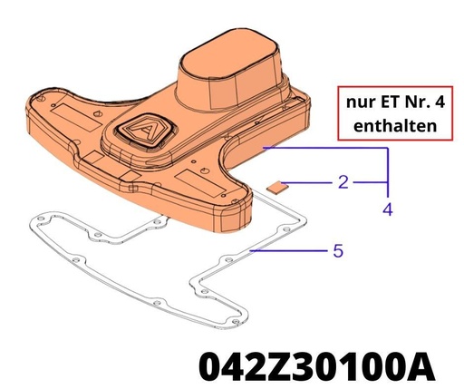 [T2042Z30100A] Tech Line Next Tech BX-4 Abdeckhaube Schwarz