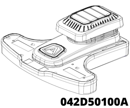 [T2042D50100A] Front Cover LX6