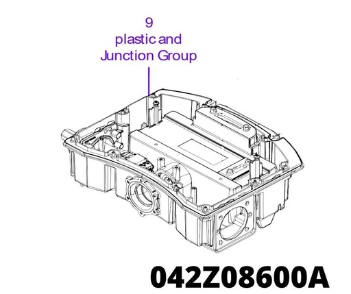 [T2042Z08600A] Chassis Back