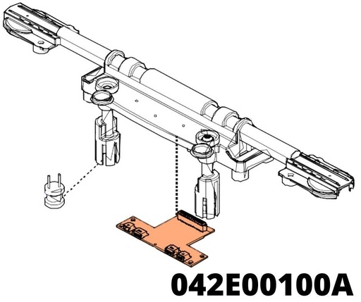 [T2042E00100A] Front Sensoren Board